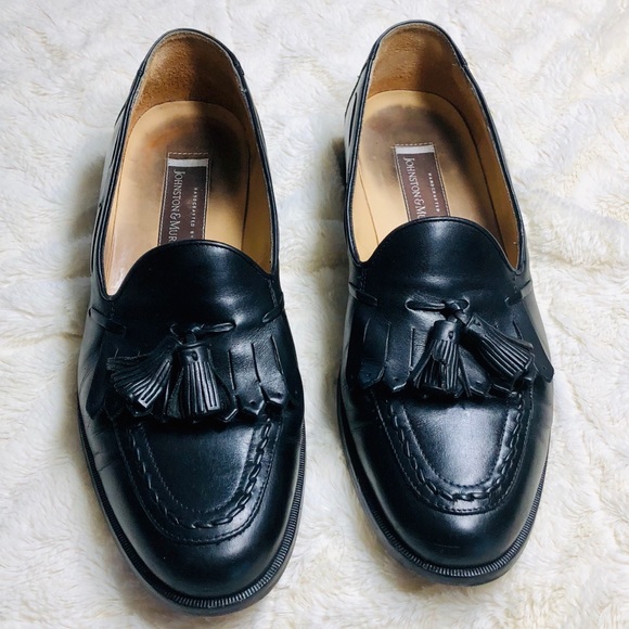 Johnston & Murphy | Shoes | Johnston Murphy Leather Bryson Tassel Slip ...